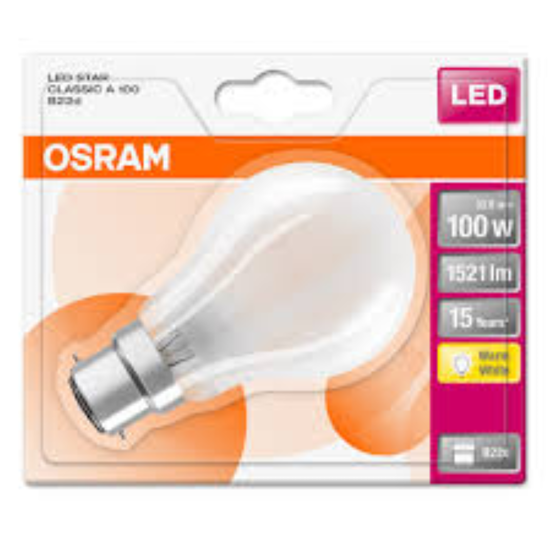 OSRAM GLS LAMPS 100W B22